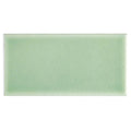 Retro metro lime house 7.5 x 15 glazed tile in pale green ceramic with subtle crackled glaze finish