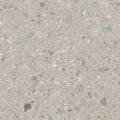 Gray terrazzo countertop with speckled embedded stones in varying shades from reykjavik pebble 60 x 60cm collection