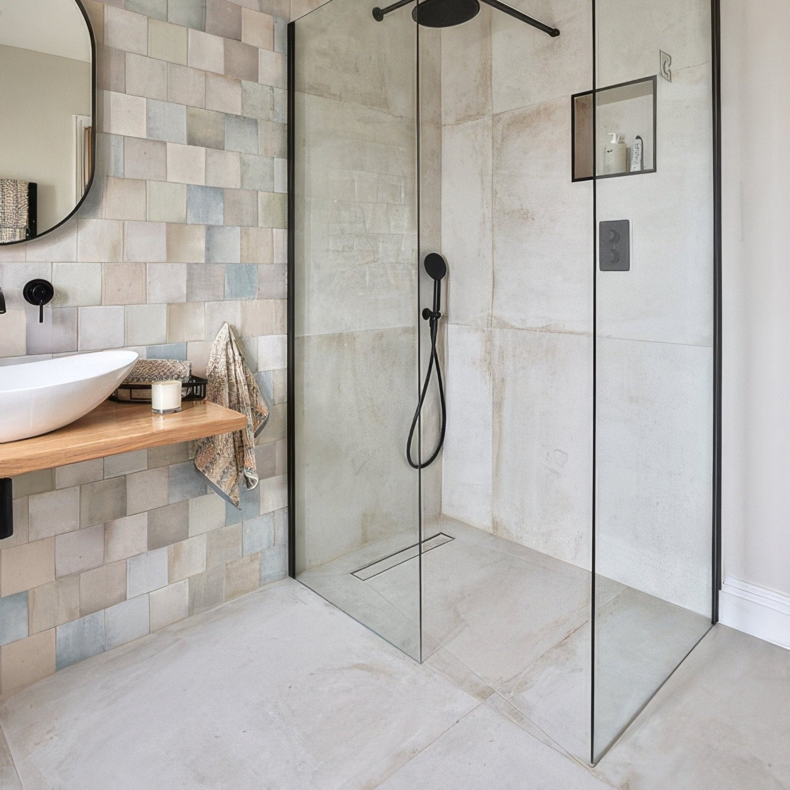 Rhine Porcelain Blanc – close-up of porcelain surface texture