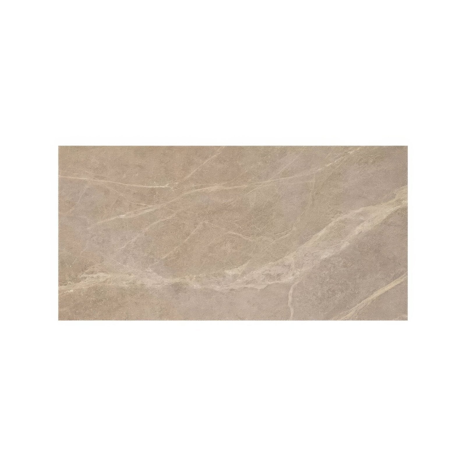 Beige marble-effect rectangular tile rimini ivory 60 x 120cm with subtle veining ideal for flooring and walls