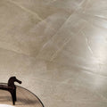 Beige marble-effect rimini ivory floor tiles 60 x 60cm with subtle white veining for elegant flooring