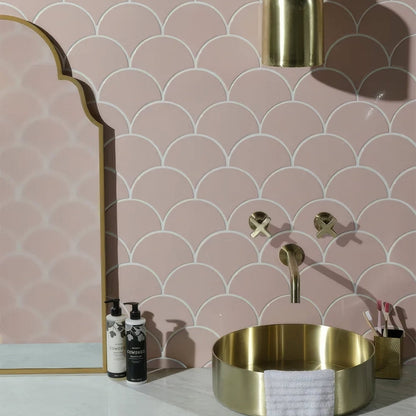 Riverlands Scales Ceramic Marsh Mallow