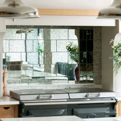 Rococo Glass Mirror Mercury