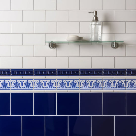 Royal Blue Dentil Moulding - alternate view