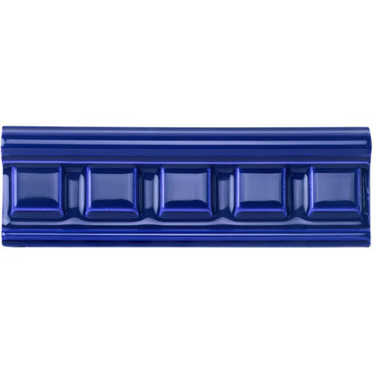 Royal Blue Dentil Moulding