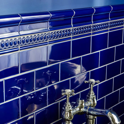 Royal Blue Half Tile