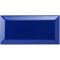 Royal Blue Metro Bevelled Tile 150x75mm