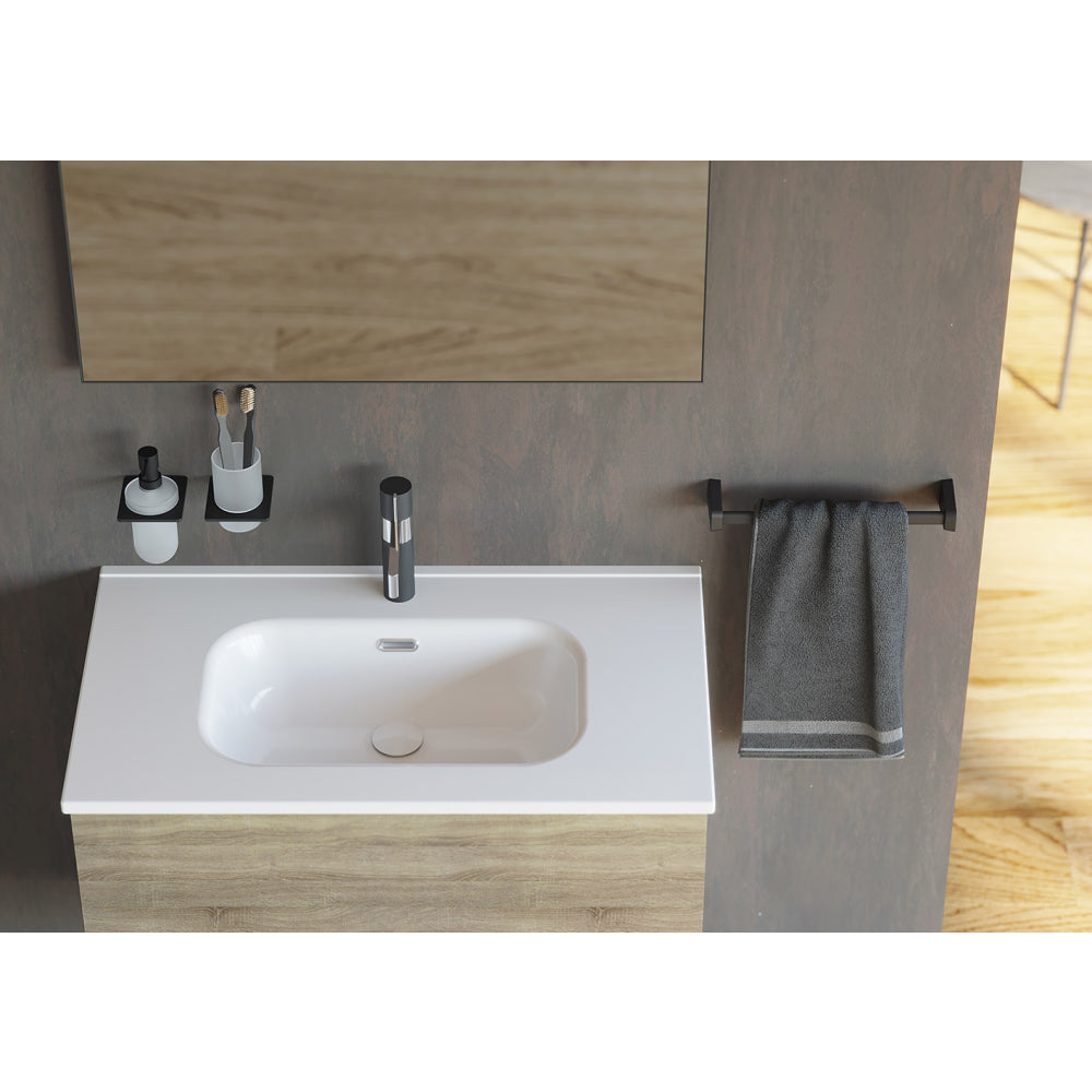 S6 Soap Dispenser in Black - Origins Living, view 2