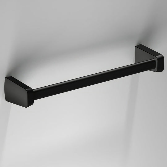 S6 Black Towel Rail 32cm – Black - alternate view