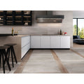 Modern white kitchen cabinets sakai 1843 ivory with sleek minimalist design and matte finish