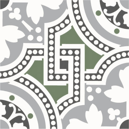 Salisbury Green on Dover White