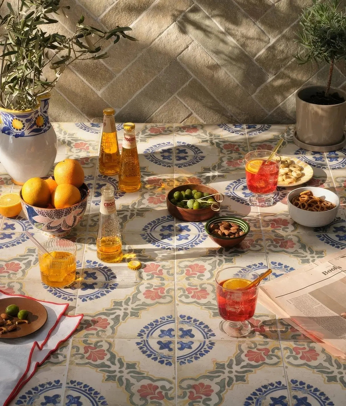 Sardinia Porcelain Dragonetti 20 x 20 cm Tiles