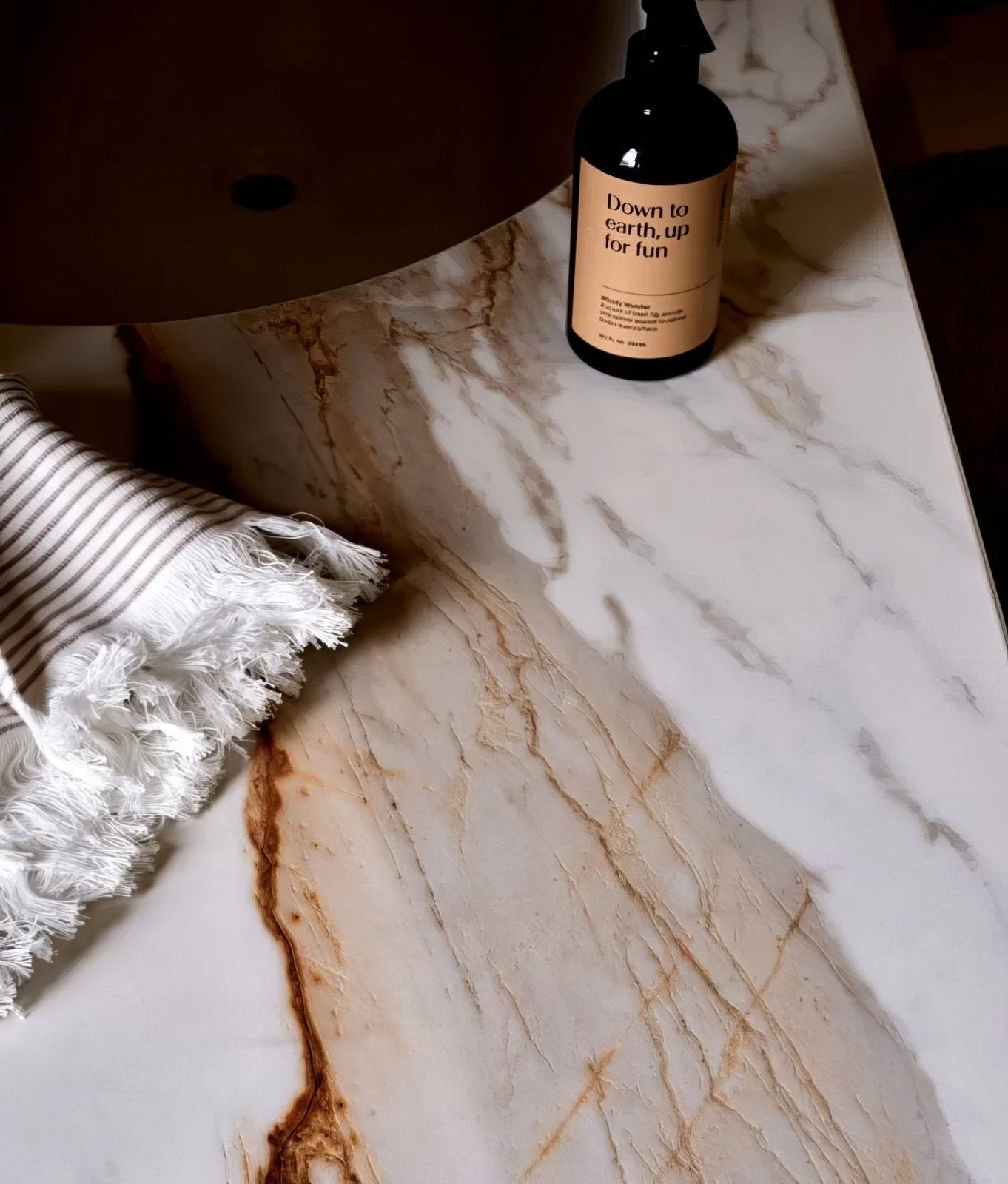 Sculpture Grande Porcelain Calacatta Maximus