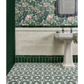 White ceramic pedestal sink named seaton ceramic sea grass with chrome faucets for bathroom use