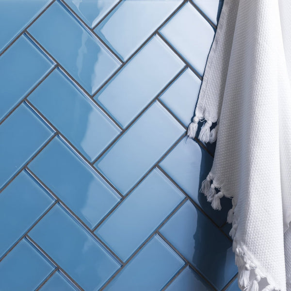 Seine Clear Glass Brick 152 x 75mm Wall Tile