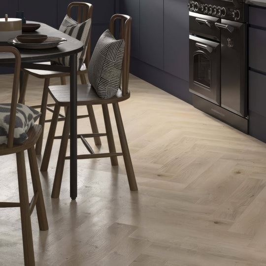 Selwood Light Oak Herringbone - alternate view