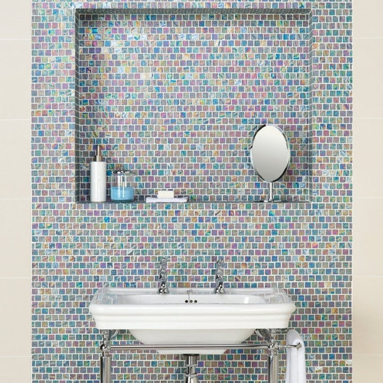 Serene Therapy Glass Mosaic - alternate view