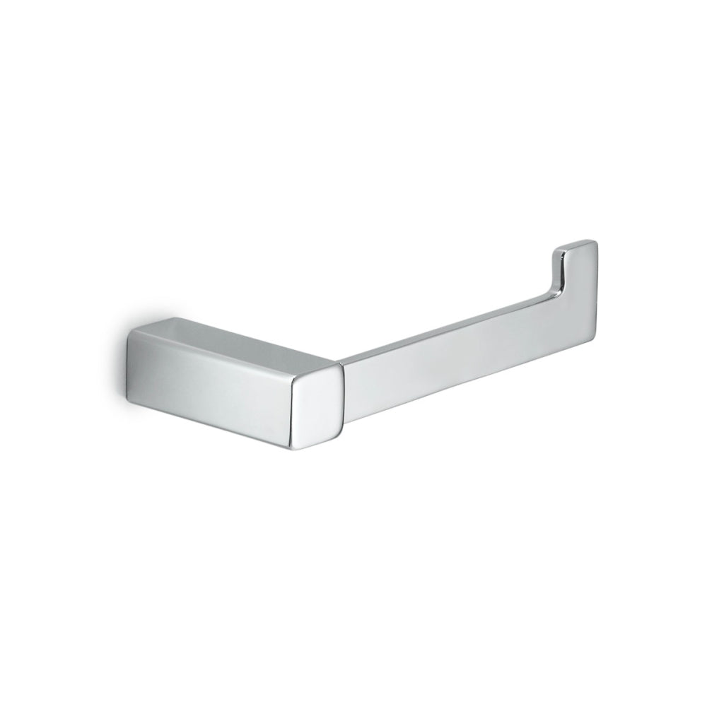 Spluga Open Toilet Roll Holder in Chrome - Origins Living, view 2