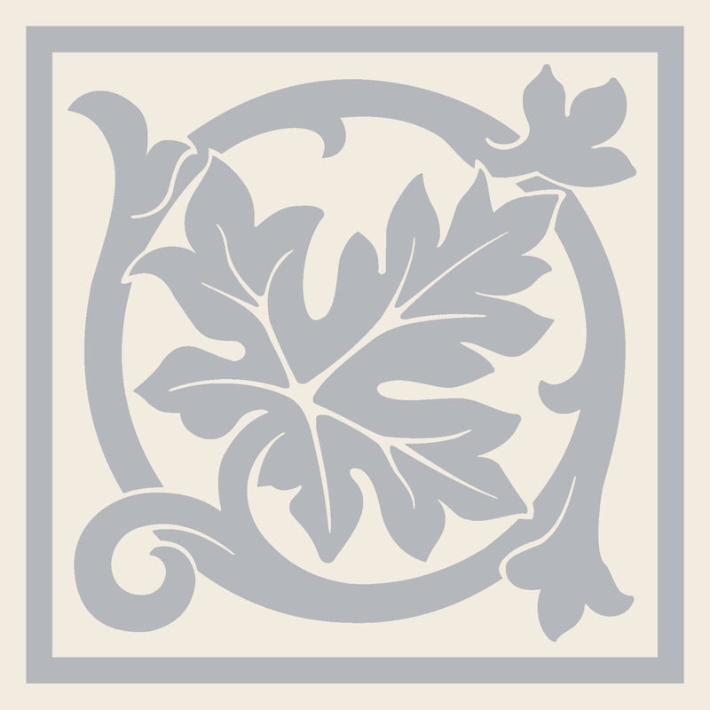 Shaftesbury Corner Grey on Dover White