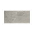 Shale light grey 60 x 120cm gray stone-effect tile with textured mottled surface for flooring and walls