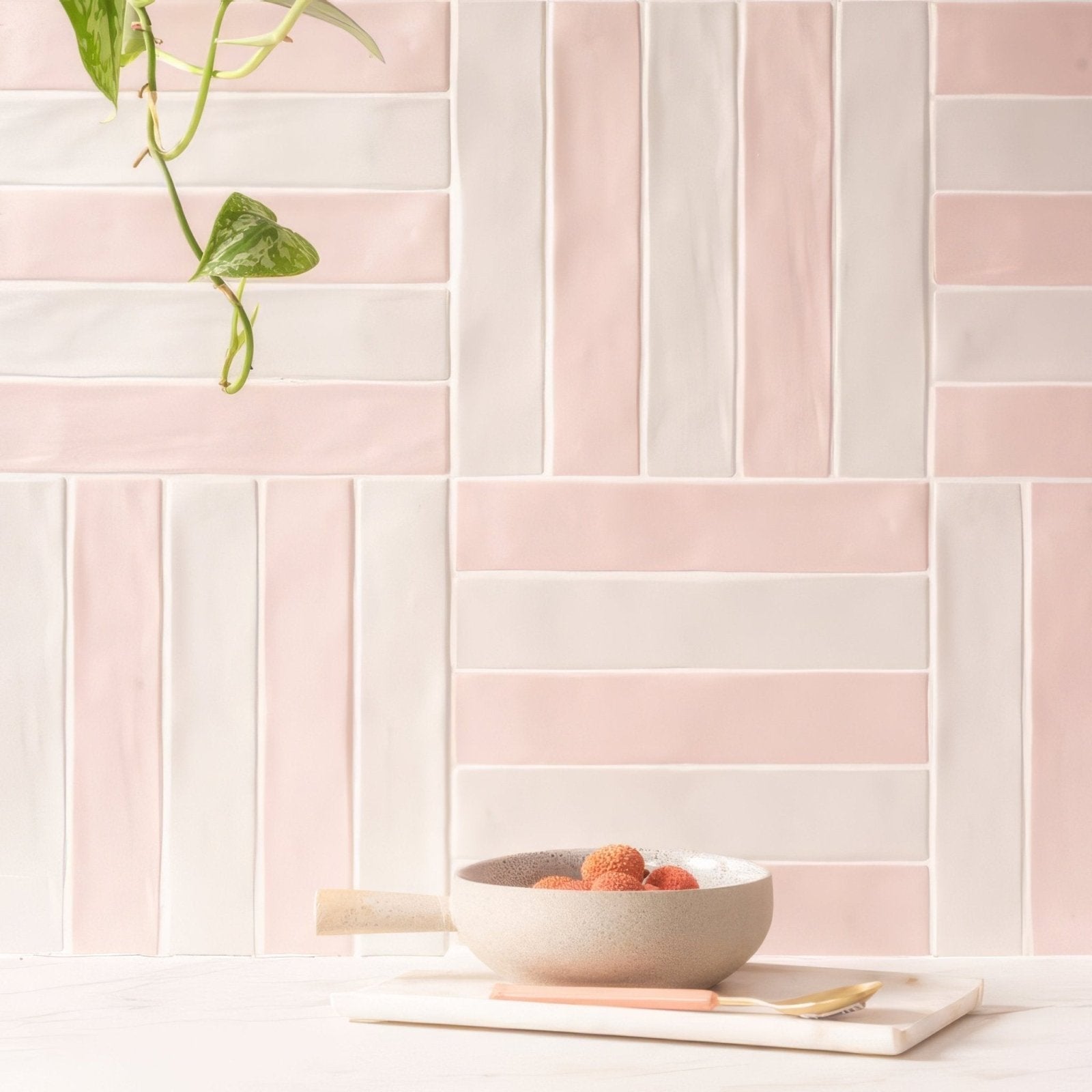Sherbet White Brick 5x25cm – detail view 6
