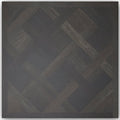Dark gray wood parquet floor in herringbone pattern sherwood black 80 x 80cm wood planks flooring