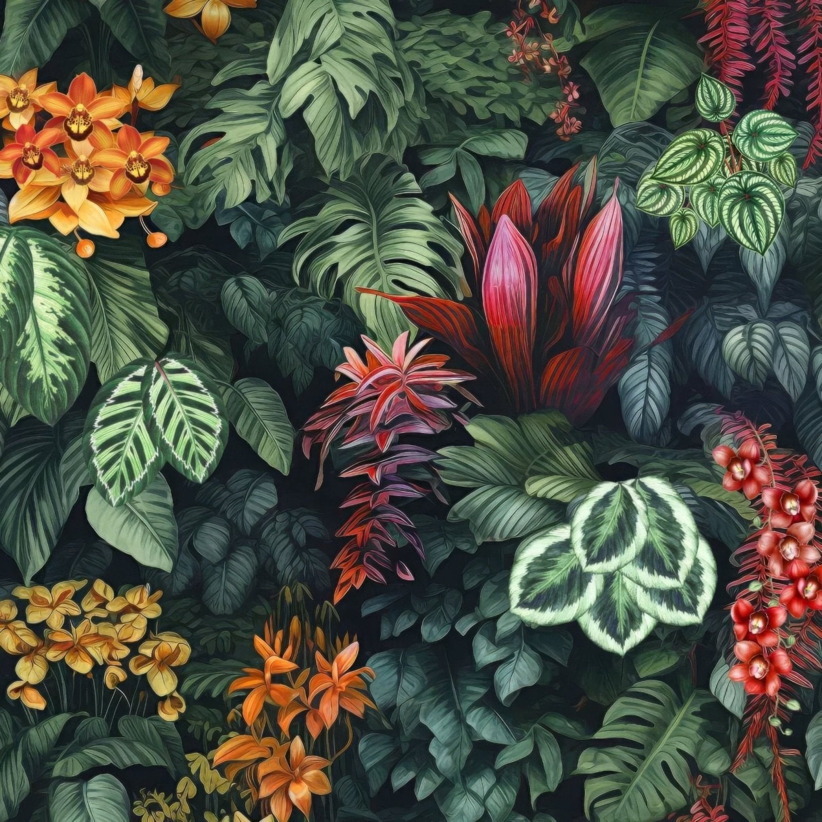 Shower Panel Botanical Plant