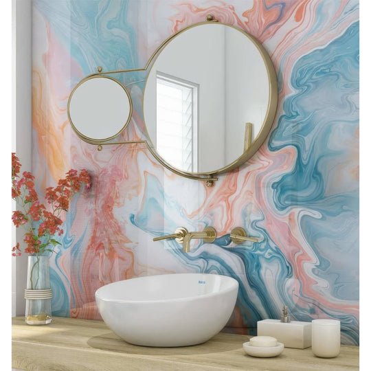 Shower Panel Candy Floss Marble - alternate view