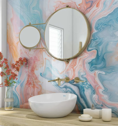 Shower Panel Candy Floss Marble