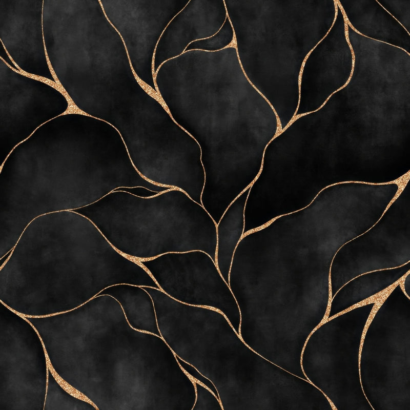 Shower Panel Kintsugi Black