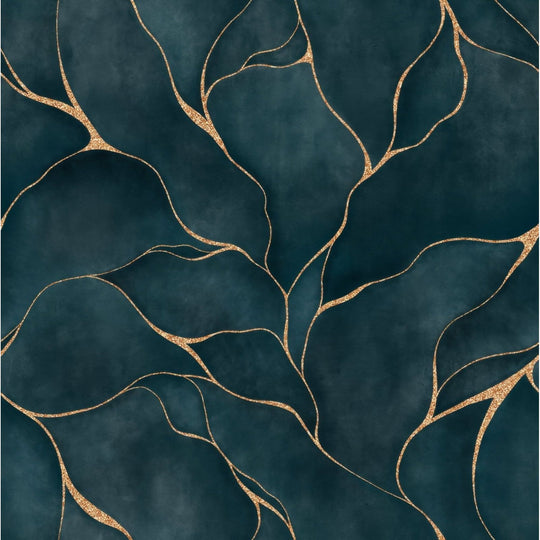 Shower Panel Kintsugi Teal