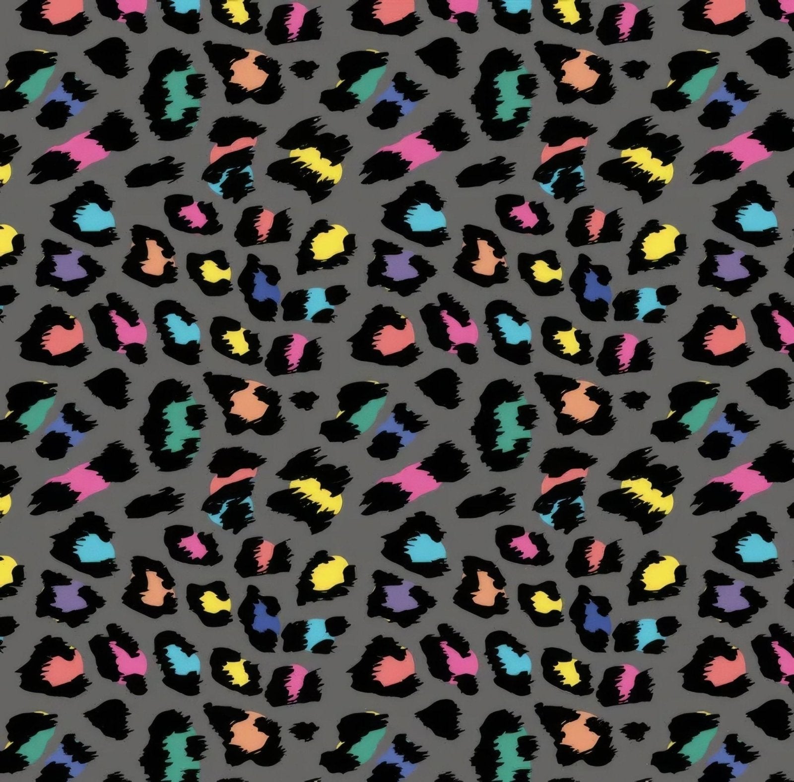 Shower Panel Neon Leopard