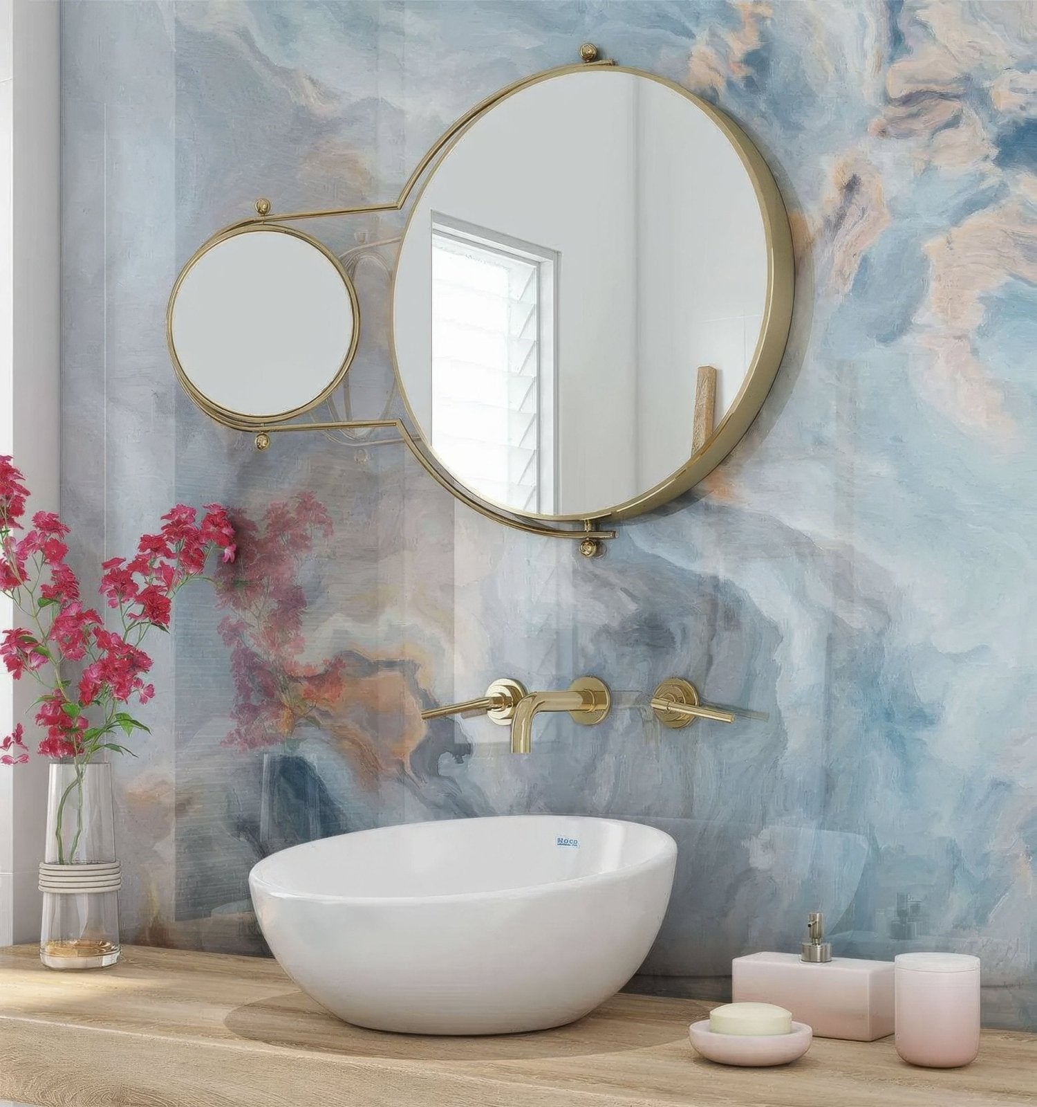 Shower Panel Onyx Crystal Light