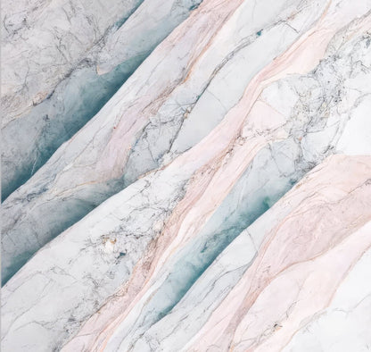 Shower Panel Pink Blue Lamura Marble