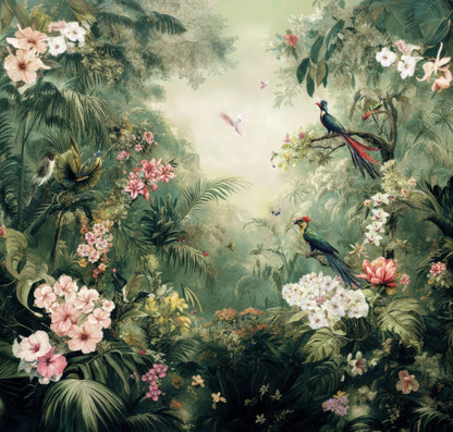 Shower Panel Tropical Rainforest