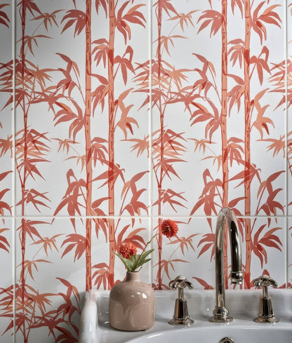 Silk Screen Ceramic Lantau Bamboo Incardine