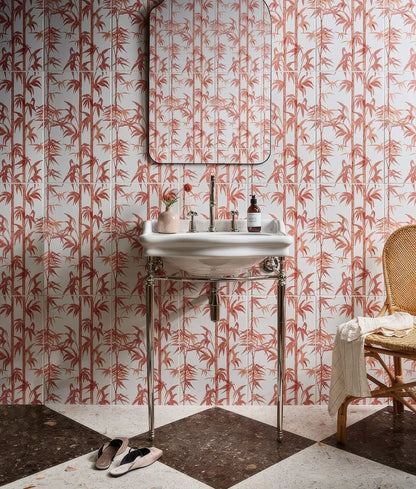 Silk Screen Ceramic Lantau Bamboo Incardine