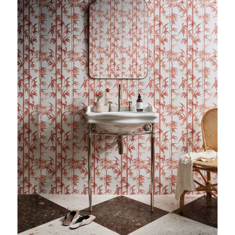 Silk Screen Ceramic Lantau Bamboo Incardine