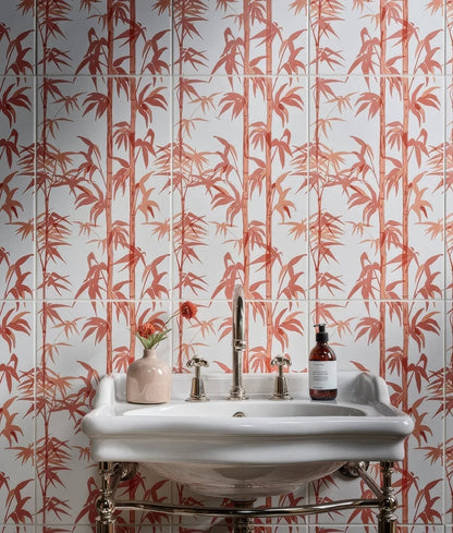 Silk Screen Ceramic Lantau Bamboo Incardine