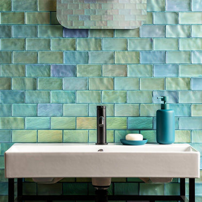 Silver Frost Mosaic Radiance