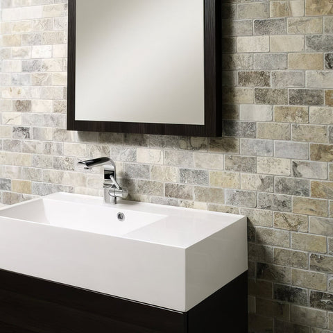 Grey Glass tiles