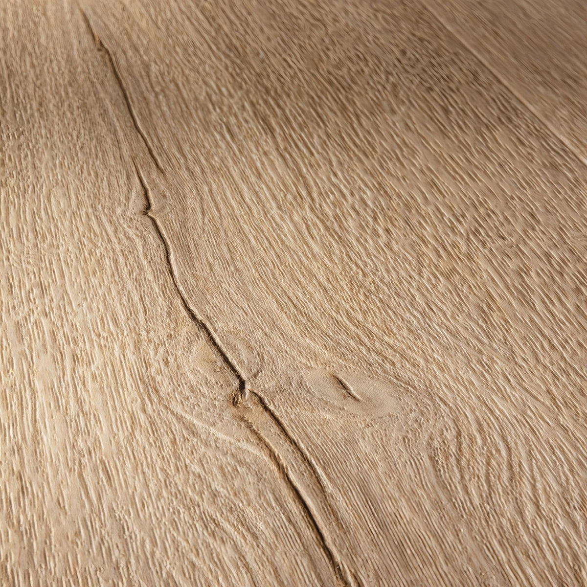 Skyfall F094 XL vinyl planks with light oak wooden floorboard color natural grain pattern and visible wood knot