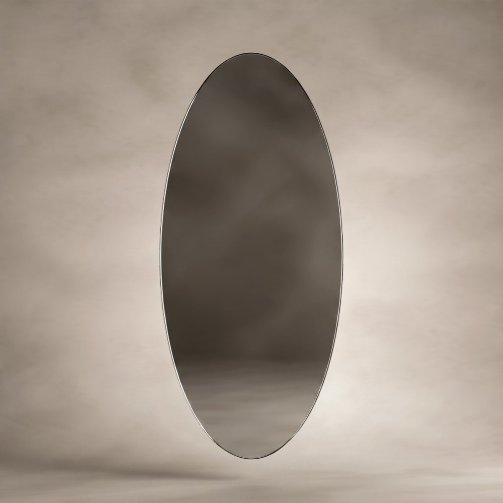 Slim Oval Mirror 45x100cm - Origins Living, view 5