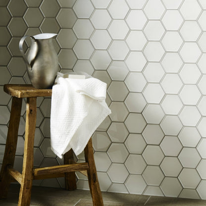 Solinda Metallic Hexagon Mosaics