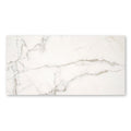 White marble tile with subtle gray veining 60 x 30cm south beach townsend design for elegant interiors
