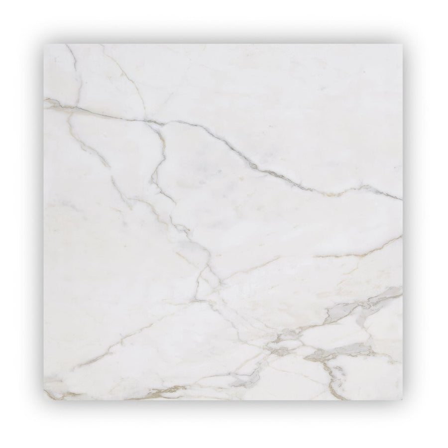 White marble tile south beach 60 x 60cm townsend with subtle gray veining for elegant flooring and wall applications