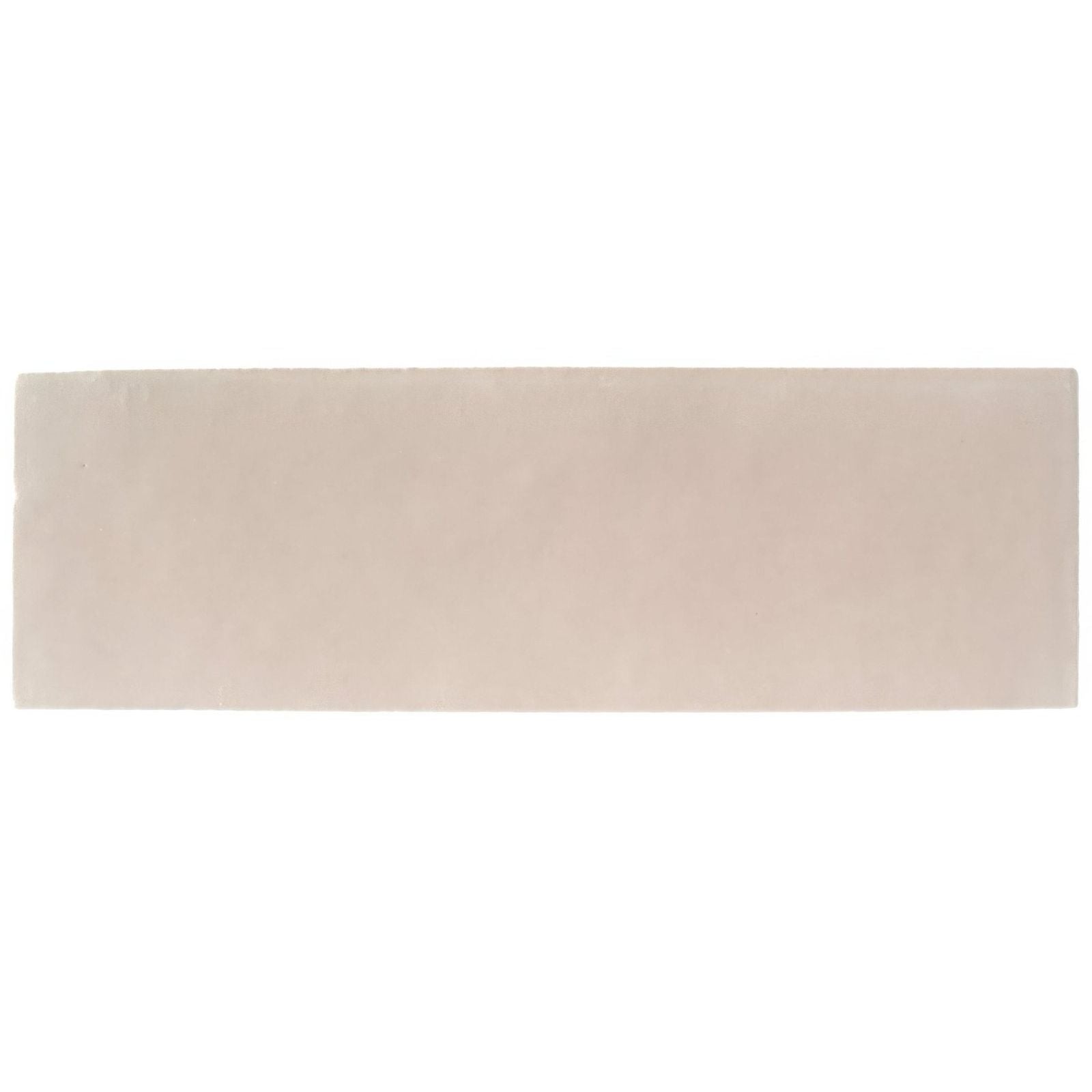 Beige rectangular south cliff rose brick tile with smooth matte finish ideal for wall and floor surfaces