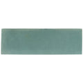 South cliff sage brick tile rectangular matte teal ceramic tile with subtle surface texture