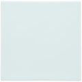 A smooth square ceramic tile with a soft pale blue glaze from the Southwold Field Tile collection