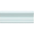 Southwold Hampton sleek glossy mint green ceramic tile with smooth curved profile and subtle horizontal ridges